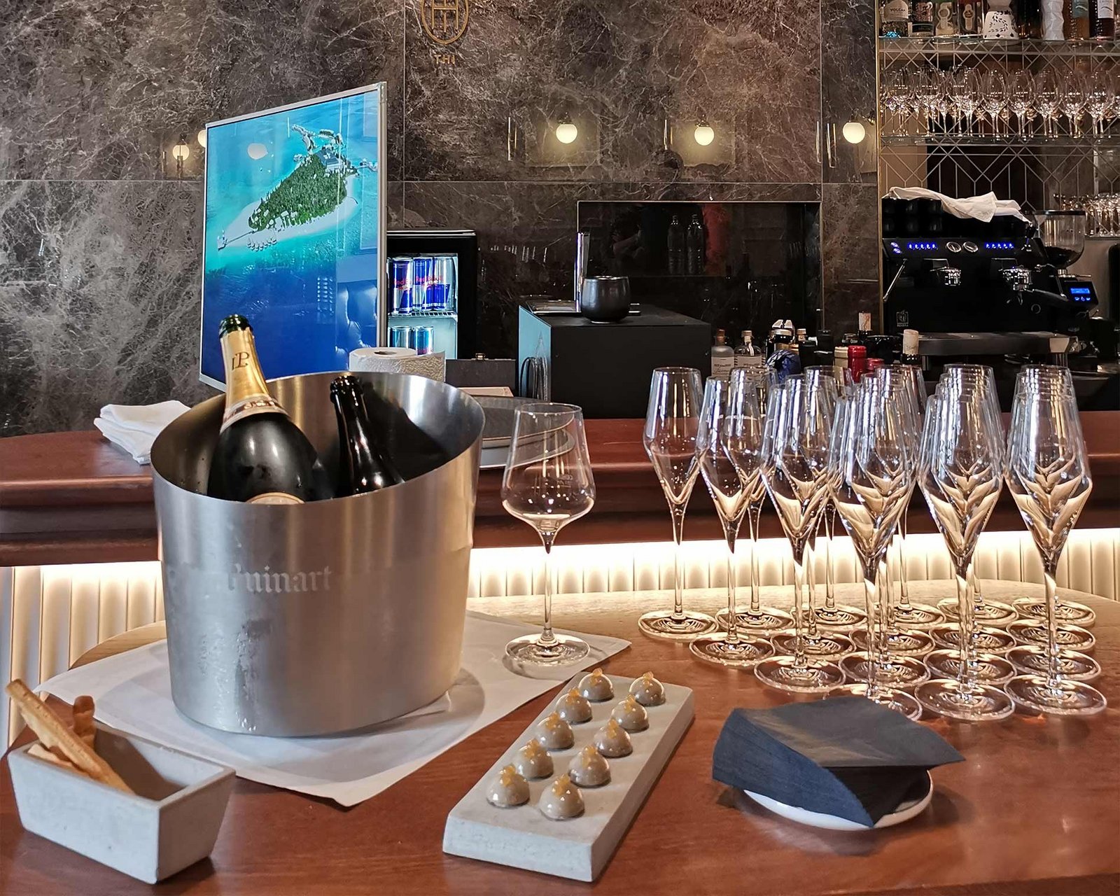 intercontinental Maledives Mediendinner, Eindruck aus der Pressearbeit von BISS PR