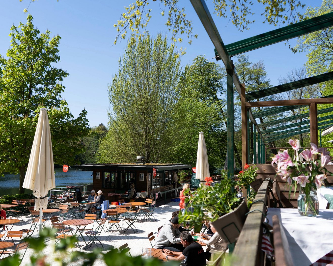 Fischerhütte am Schlachtensee, Impression